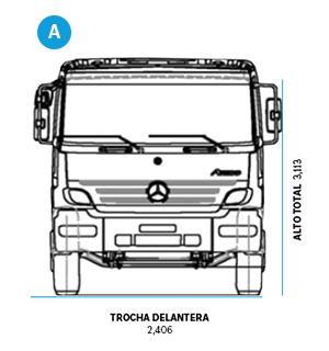 Dimensiones de camiones Atego 1730 -1 - DIVEMOTOR